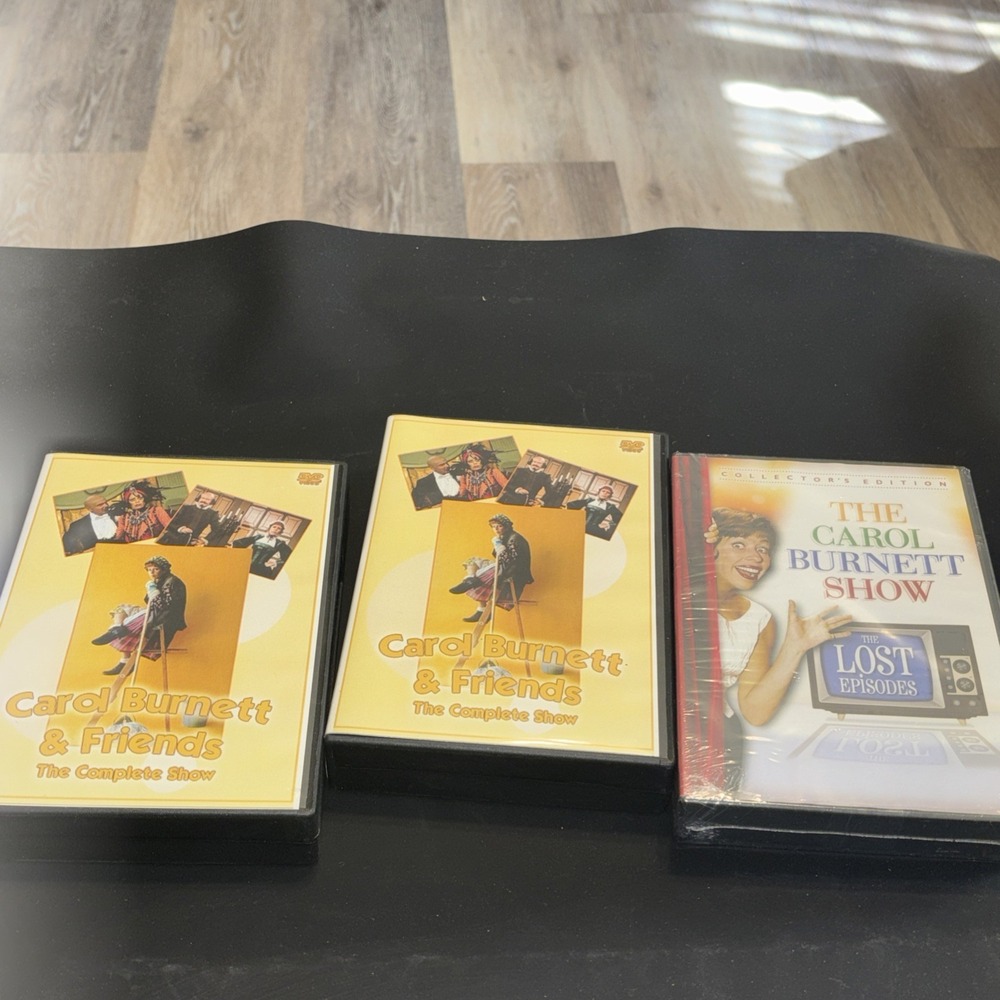 Carol Burnett Complete Show Sets 1 & 2  20 DVD Lot + Lost Episodes 7 Discs